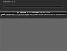 Tablet Screenshot of mediaword.it